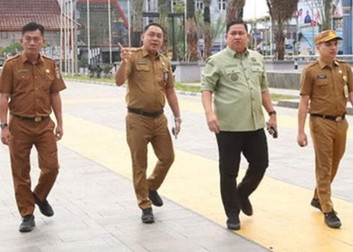 Alun-alun Merdeka Taman Kurma Lubuk Linggau Dibuka, Ini Pesan Pj Wali Kota