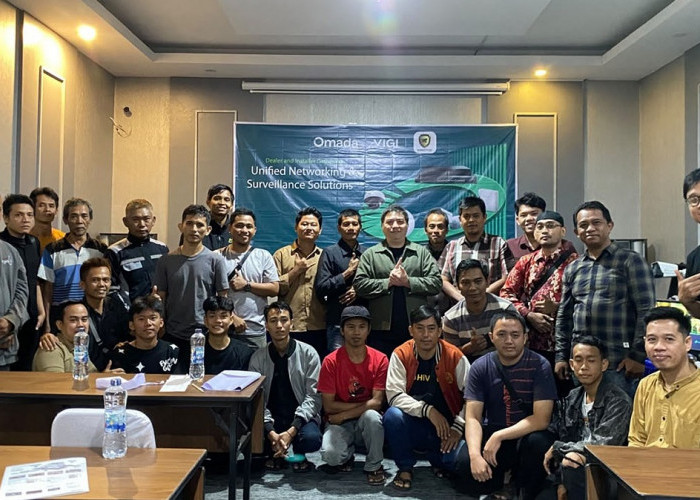 TP-Link Hadirkan CCTV Canggih untuk Perkantoran, Perkebunan dan Tambang di Gathering Dealer VIGI Lubuklinggau