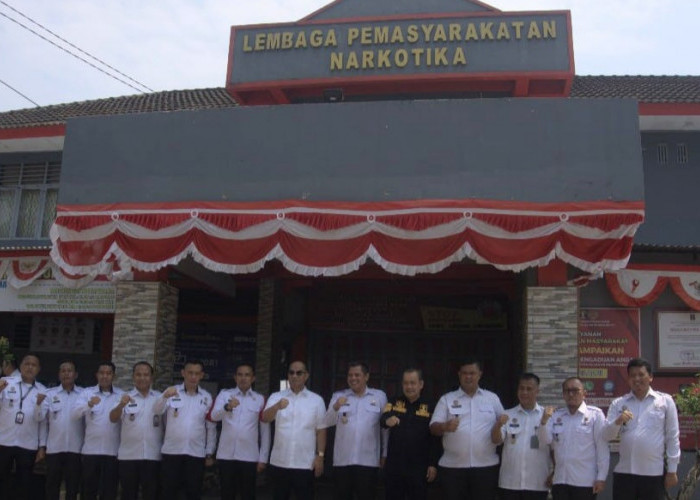 Pastikan Pelayanan Berjalan Baik, Kakanwil Kemenkumham Sumsel Kunjungi Lapas Narkotika Kelas IIA Muara Beliti