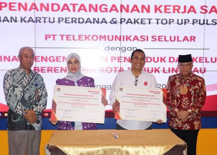 DPPKB Lubuklinggau Audiensi dan MoU Bersama PT Telkomsel