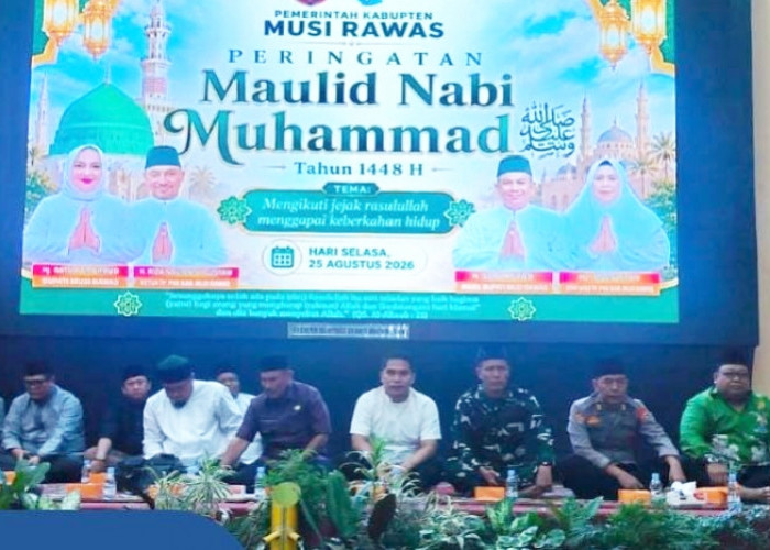 Meneladani Rasulullah, Memperkuat Silaturahmi, Lapas Narkotika Muara Beliti Hadiri Maulid Nabi dan Tasyakuran
