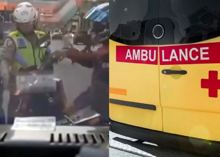 Niat Relawan Kawal Ambulans Saat Bawa Pasien, Dua Pemotor Ditilang Polisi, Dirlantas Ungkap Penyebabnya