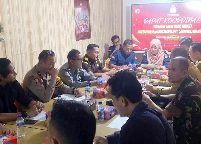 Lapas Narkotika Muara Beliti Hadiri Rakor Pleno Terbuka Penetapan Paslon Bupati dan Wakil Bupati Terpilih Mura