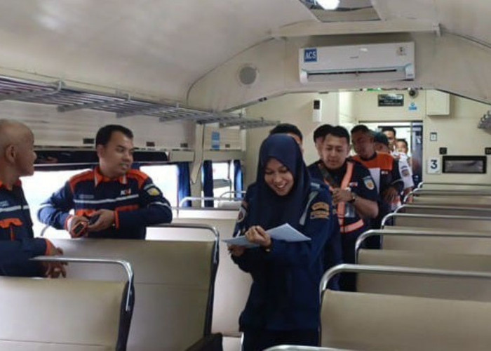 Demi Kenyamanan Libur Nataru, KAI Divre III Palembang Rampcheck SPM di Stasiun dan Kereta Api