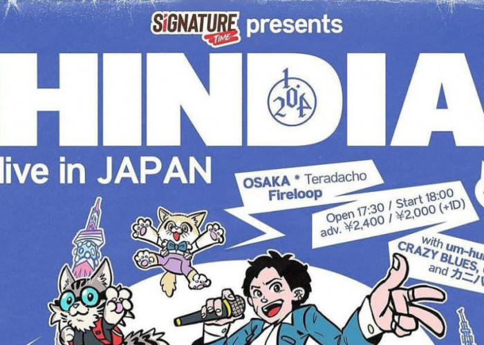 Hindia Siap Laksanakan Mini Tour di Jepang Februari 2024