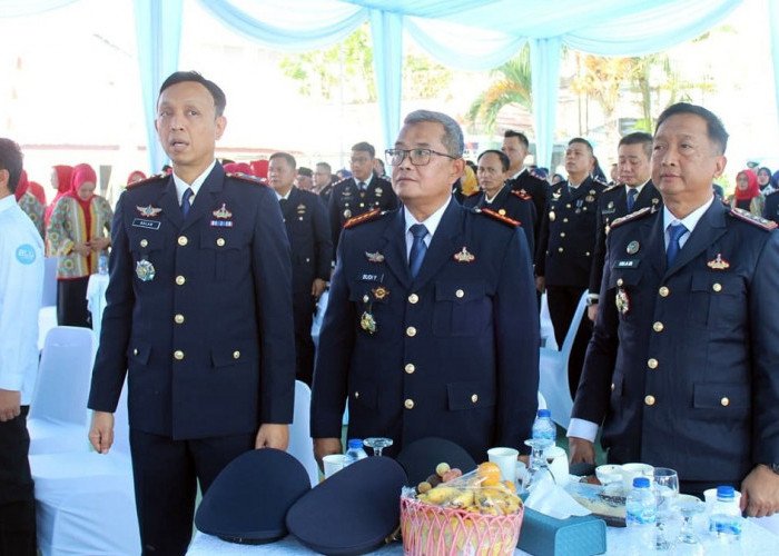 Perkuat Sinergi, Kalapas Lubuk Linggau Hadiri Tasyakuran Hari Bakti Pemasyarakatan ke-62 di Palembang