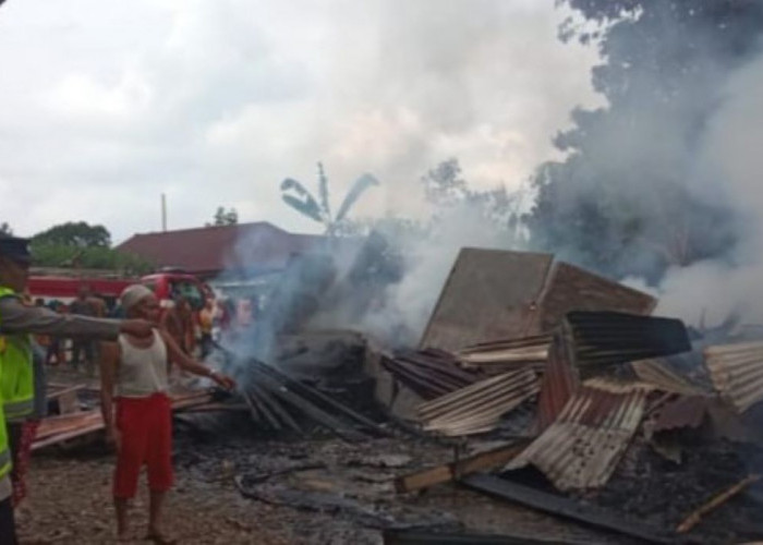 Mesin Giling Padi dan Kopi Serta Traktor Ikut Terbakar di Lubuk Linggau, Kerugian Ratusan Juta
