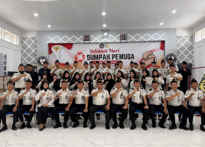 Lapas Lubuk Linggau Peringati Hari Sumpah Pemuda ke-98, Perkuat Semangat Persatuan dan Nasionalisme