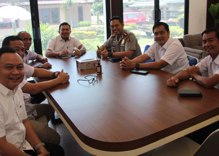 Perkuat Sinergi dan Kolaborasi, Kepala Kantor Pertanahan Terima Kunjungan Kapolres Musi Rawas