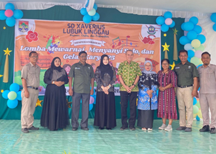 Peringati HUT,  SD Xaverius Lubuk Linggau Adakan Lomba Menyanyi, Mewarnai Hingga Gelar Karya P5