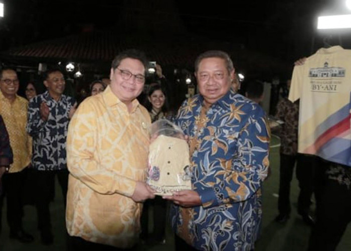 Malam ini SBY dan Airlangga Hartarto Bertemu Secara Tertutup, Bahas Koalisi Besar?