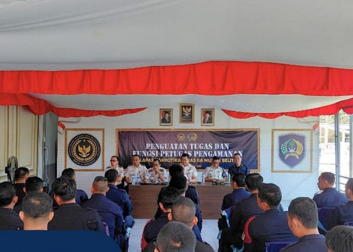 Lapas Narkotika Muara Beliti Gelar Penguatan Fungsi Pengamanan untuk Tingkatkan Profesionalisme Petugas
