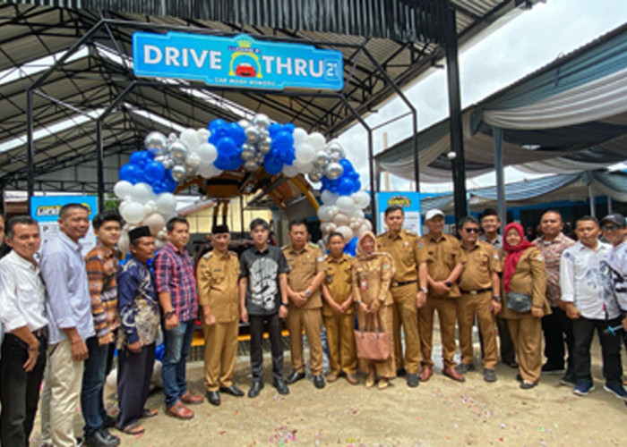 Carwash Robotik Lucking21 Hadir Pertama di Lubuk Linggau, Grand Opening Berjalan Sukses Dihadiri Wawako