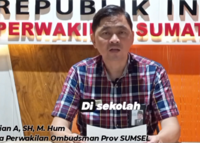 Ombudsman: PPDB SMA di Palembang, Jalur Prestasi 911 Orang Lulus, Aslinya Tidak Lulus