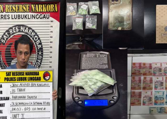 Polisi Ringkus Pengedar di D’Best Spa Lubuk Linggau, 77 Butir Ekstasi Diamankan