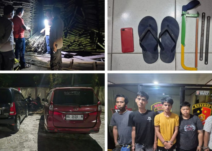 Demi Judi dan Sabu, 5 Pemuda Lubuk Linggau Bongkar Gudang Citra Tenda