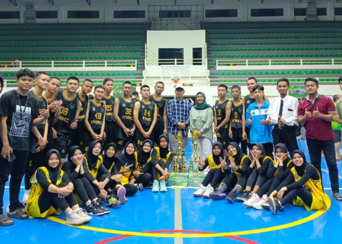 Luar Biasa, Tim Basket Putra dan Putri MAN 1 Lubuklinggau Raih Juara Walikota Cup Basket Ball Tournament