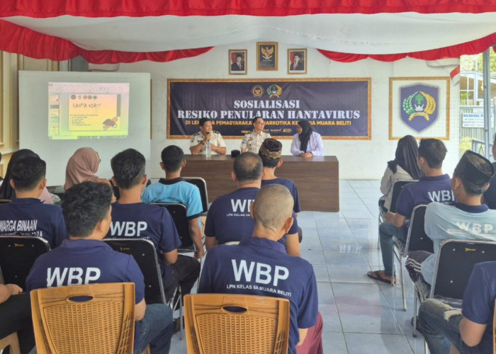 Lapas Narkotika Muara Beliti Gelar Sosialisasi Pencegahan Hantavirus bagi Petugas, WBP dan Masyarakat