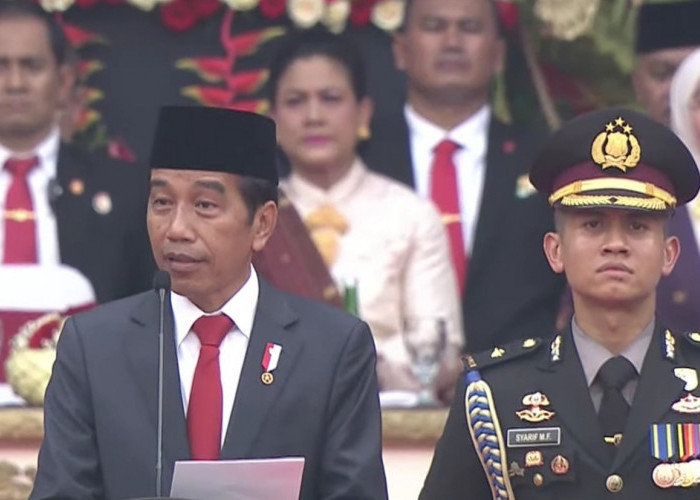 Peringatan HUT Bhayangkara ke-77, Presiden Jokowi: Jangan Ada Lagi Persepsi Tajam ke Bawah Tumpul ke Atas