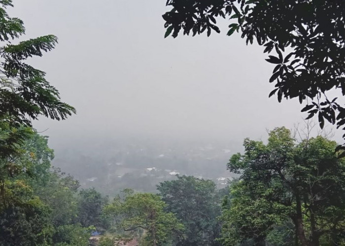 Lubuklinggau Dikepung Kabut Asap, ini Kata Pj Wali Kota dan Kapolres