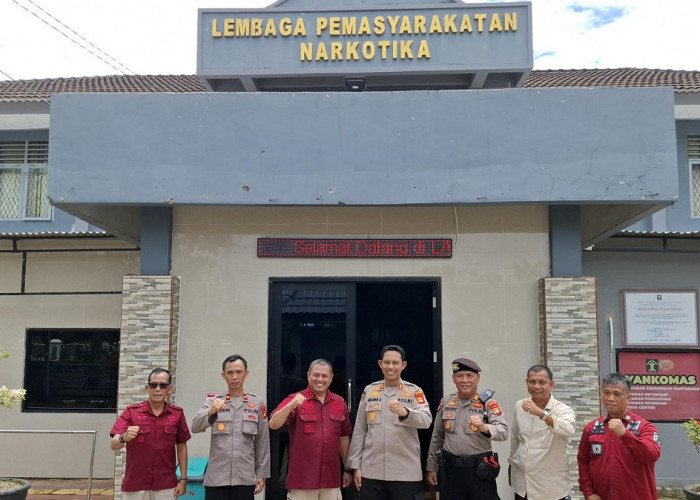 Kalapas bersama Kapolres Tinjau Pelayanan Publik dan Program Ketahanan Pangan di Lapas Narkotika Muara Beliti