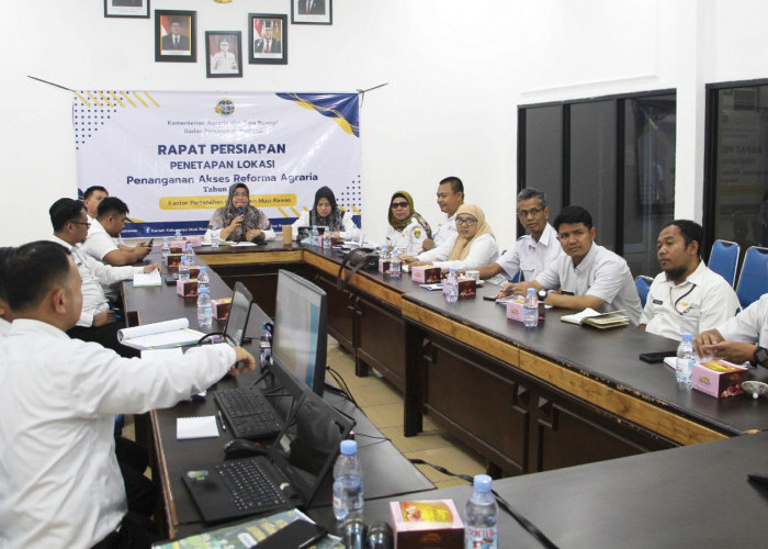 Kantor Pertanahan Musi Rawas Gelar Rapat Persiapan Reforma Agraria 2026, Ini Tujuannya