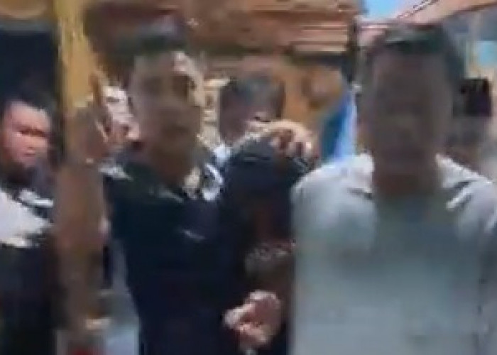 Videonya Viral, Diduga Pencuri Bawang Ditangkap di Perumahan Palem Indah Lubuk Linggau