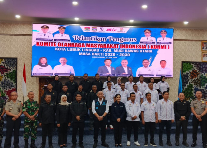 Pengurus KORMI Lubuk Linggau Periode 2026-2030 Resmi Dilantik: Optimis Bisa Lebih Baik dan Makin Maju