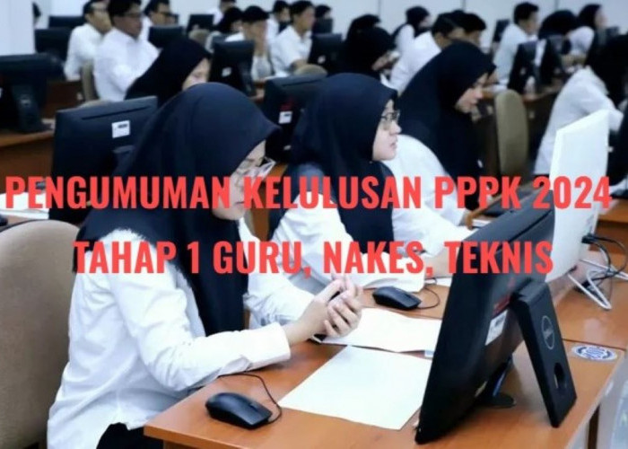 Data Terbaru Pengumuman Kelulusan PPPK 2024 Tahap 1 Guru, Nakes Hingga Tenaga Teknis