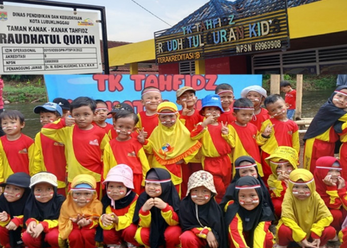 TK Tahfidz Raudhatul Qur’an Lubuk Linggau Bimbing Anak Ilmu Agama Sejak Dini