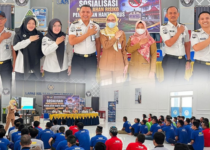 Lapas Lubuk Linggau Tingkatkan Kewaspadaan Hantavirus Melalui Sosialisasi Kesehatan