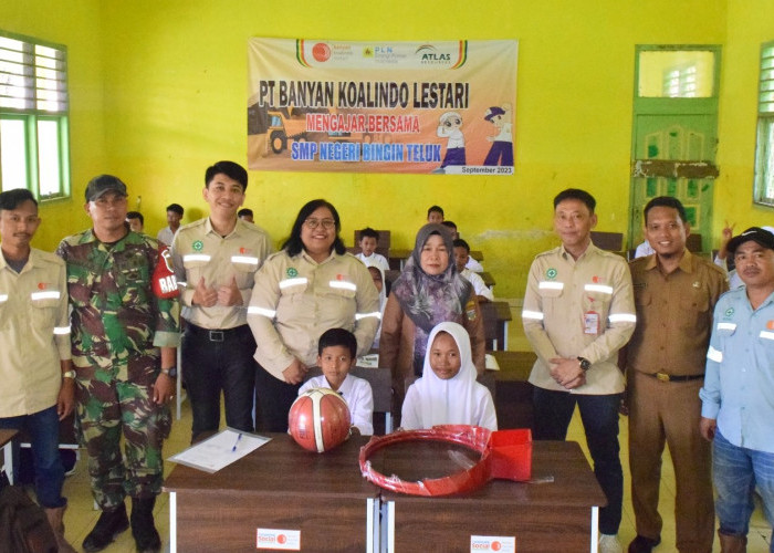PT BKL Salurkan CSR ke SMP Negeri Bingin Teluk, Berikut Rincian Bantuannya