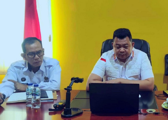 Kalapas Narkotika Muara Beliti Ikuti Rapat Zoom Sosialisasi Pedoman Pengadaan BAMA Melalui E-Katalog