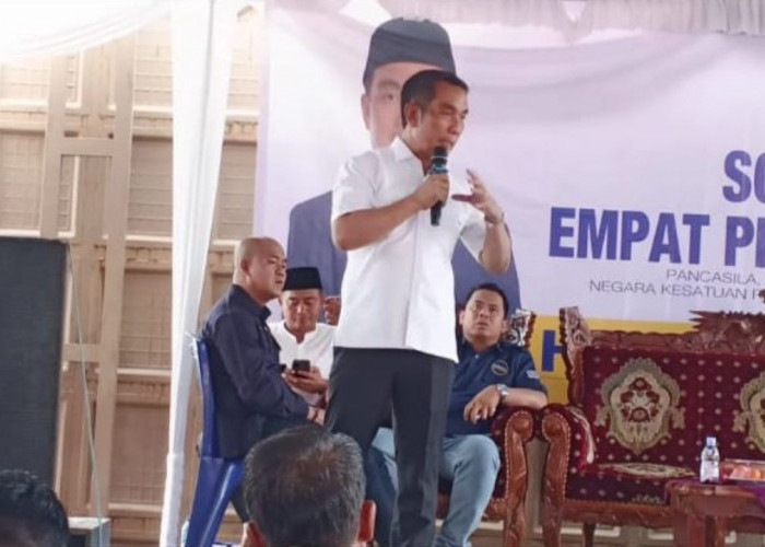 Reses di Musi Rawas, Fauzi Amro Soroti Angkutan Batubara dan Berikan Bantuan Sumur Bor untuk Pesantren