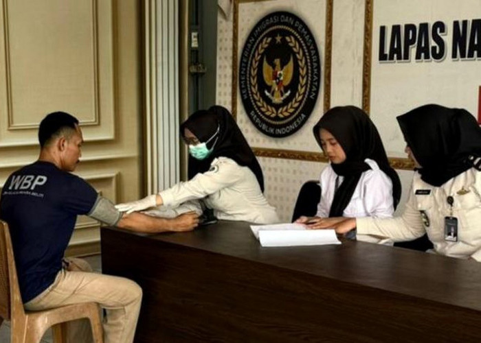Lapas Narkotika Muara Beliti Gelar Mapenaling, WBP Baru Dapat Sosialisasi dan Pemeriksaan Kesehatan