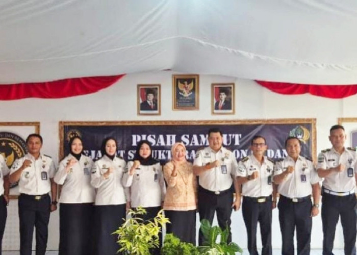 Rotasi Pejabat Eselon IV dan V, Lapas Narkotika Muara Beliti Perkuat Soliditas Organisasi