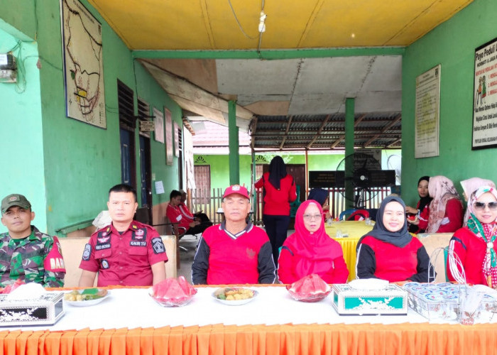 Bapas Kelas II Musi Rawas Utara Hadiri Pembukaan Lomba Peraturan Baris Berbaris di Kecamatan Rawas Ulu