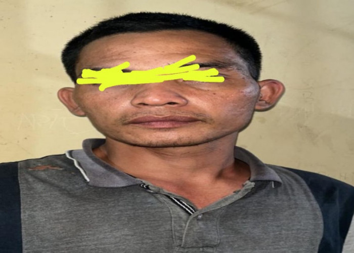 Pria di Musi Rawas Utara Curi Batu Split PT Musi Mitra Jaya, Ditangkap Polsek Rawas Ilir di Rumah Keluarga