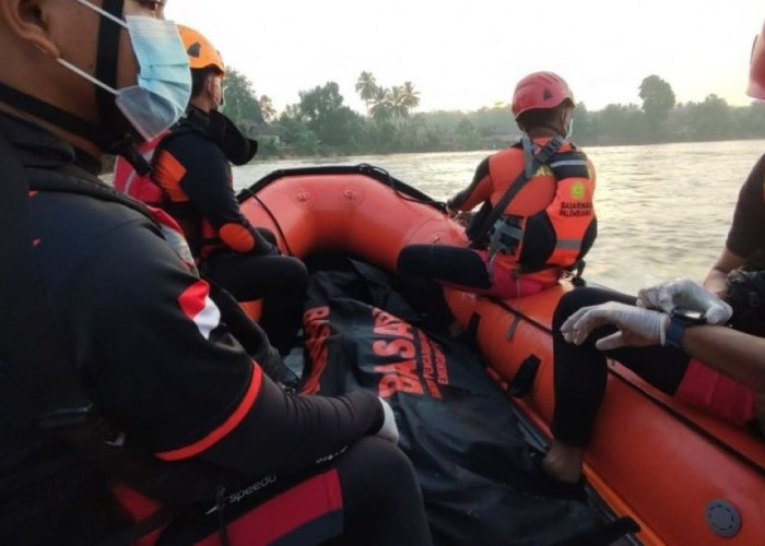 Nahas, Lansia yang Tenggelam Saat Mandi di Sungai Komering OKU Ditemukan Tewas