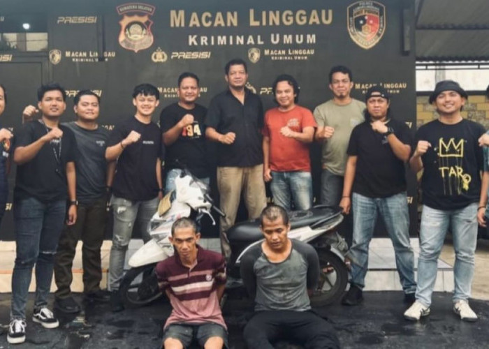 2 Warga Lubuk Linggau Curi Motor untuk Judi Online, Aksinya Terekam Kamera CCTV