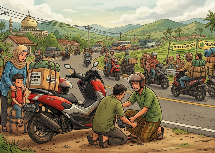 Motor Injeksi Mati Mendadak Saat Mudik Lebaran,  Kenali Penyebabnya Berikut Ini