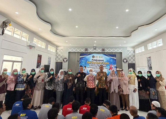 Lapas Lubuk Linggau Perkuat Layanan Kesehatan melalui CKG dan Skrining Penyakit