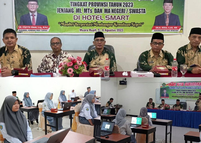 55 Pelajar Madrasah Muratara Siap Berkompetisi di KSM Tingkat Provinsi Sumatera Selatan 2023