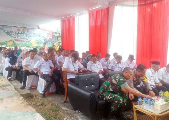 Polres Lubuk Linggau Ikuti Panen Raya Jagung Serentak Tahap I 