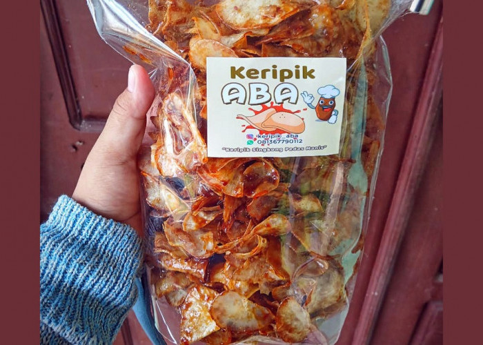 Gurih, Pedas, dan Garingnya Keripik Aba Lubuk Linggau, Terasa Sampai Turki, Harganya Ramah di Kantong