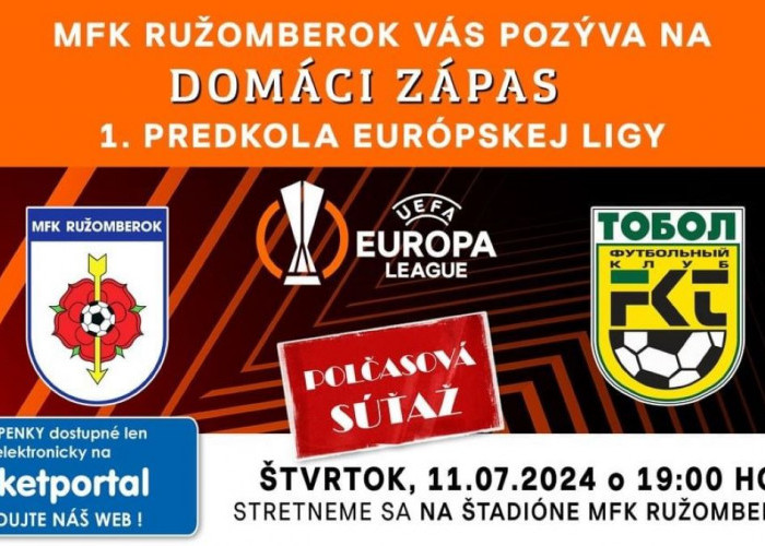 UEFA Conference League: Prediksi Ruzomberok vs Tobol, Jumat 12 Juli 2024, Kick Off 00.00 WIB