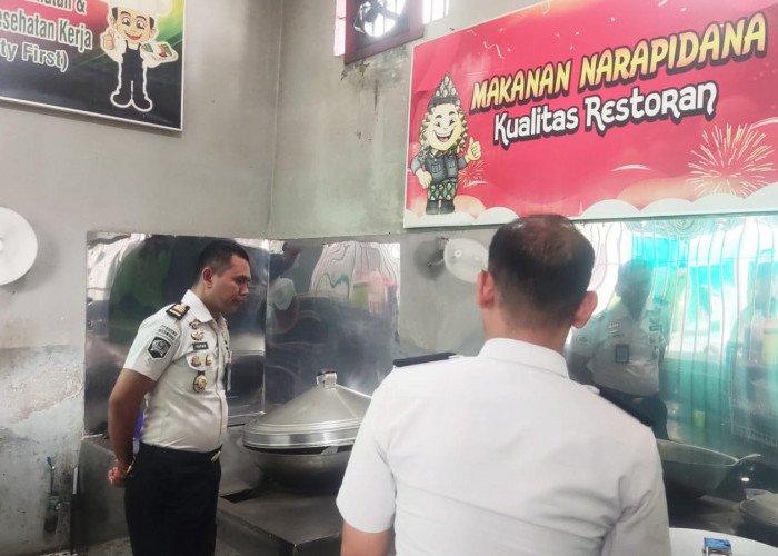 Kasi Binadik Lapas Lubuk Linggau Tinjau Dapur dan Klinik, Pastikan Pelayanan Tetap Berjalan Baik