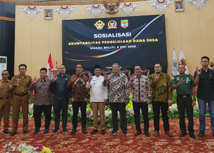 Sosialisasi Akuntabilitas Pengelolaan Dana Desa, Ini Pesan Anggota DPR RI Fauzi Amro Untuk Kades di Musi Rawas