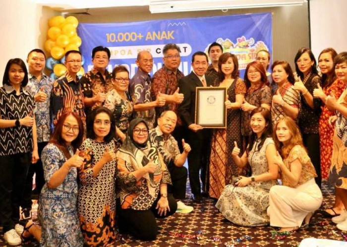 Bikin Bangga, 240 Siswa Lubuk Linggau Ikut Pecahkan Rekor Dunia Guinness World Record Bersama Sempoa SIP