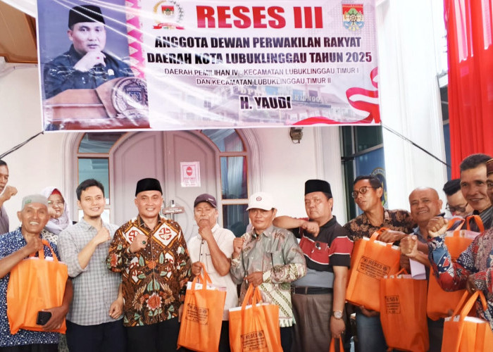 H Yaudi Gelar Reses Tahap III 2025, Tampung Aspirasi Warga Dua Kecamatan di Lubuk Linggau Timur I dan II